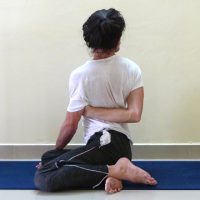 BHARADVAJASANA 1