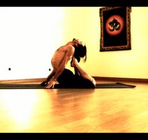 RAJA KAPOTASANA RAJA BHUJANGASANA